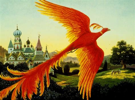  Firebird -  a Mythological Bird that Illuminates Russian Souls?