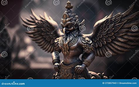  Garuda -  A Majestic Bird Facing Trials of Loyalty and Strength!